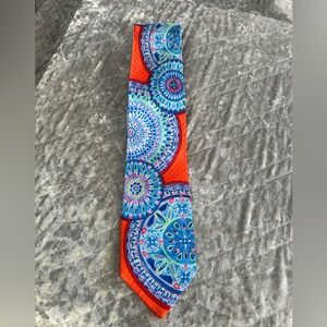 Murano silk neck tie